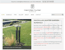 Tablet Screenshot of macmillanhunter.co.uk